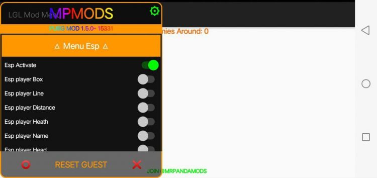 MPMODS PUBG KR V1 ESP MOD – HACK PUBG HÀN QUỐC