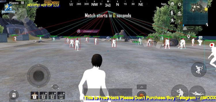 MODXPRO PUBG BGMI 1.5 – MOD MENU ESP S20 – HACK PUBG ẤN ĐỘ